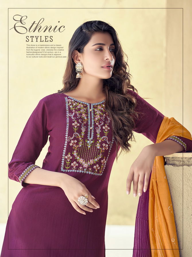 Saheli By ColourPix Heavy Rayon Kurti With Bottom Dupatta Catalog